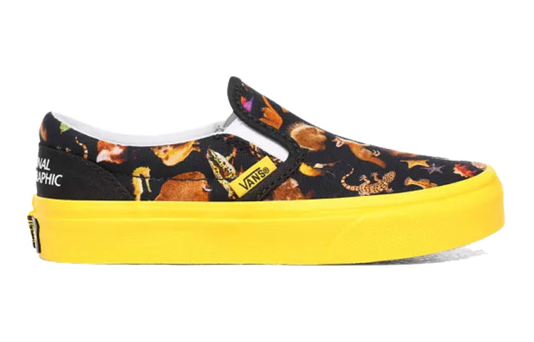 (PS) Vans x National Geographic Classic Slip-on 'Black' VN0A4BUTWK6