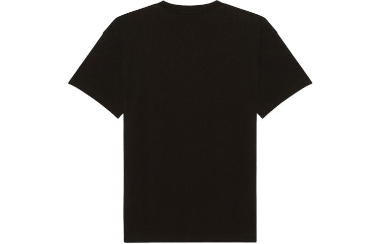 Balenciaga Band Portrait Printing Logo Retro Short Sleeve Unisex Black 612965TIVA11000