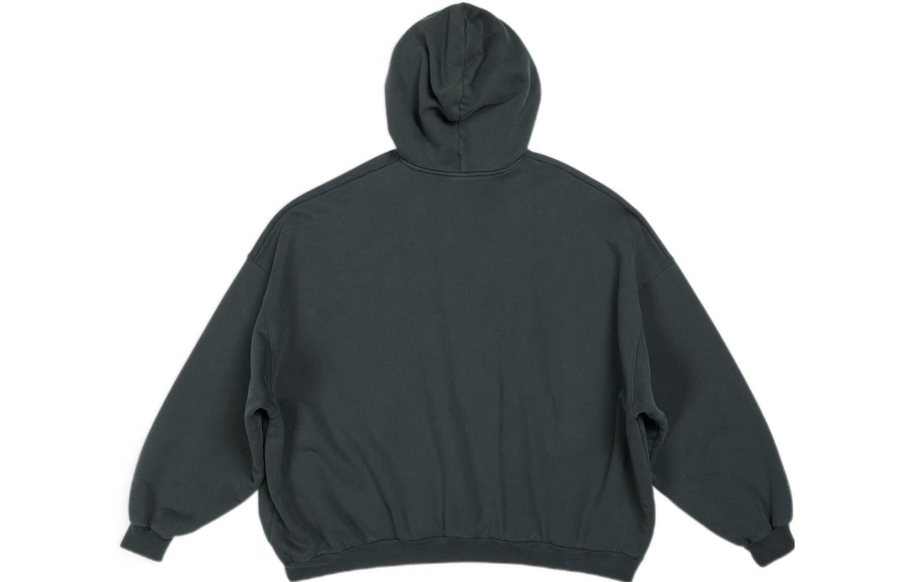 Balenciaga x adidas Logo Oversized Hoodie 'Green White' 712396TNVA93775