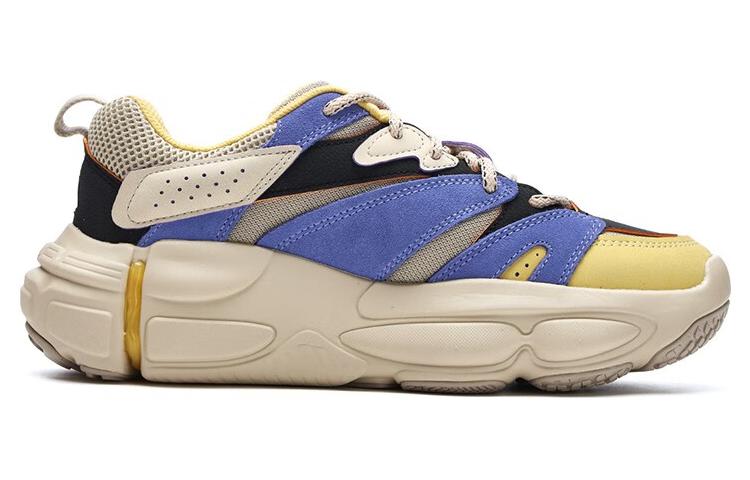 (WMNS) FILA ET Fashion Shoes 'Beige Bue Yellow' F12W312120FTB