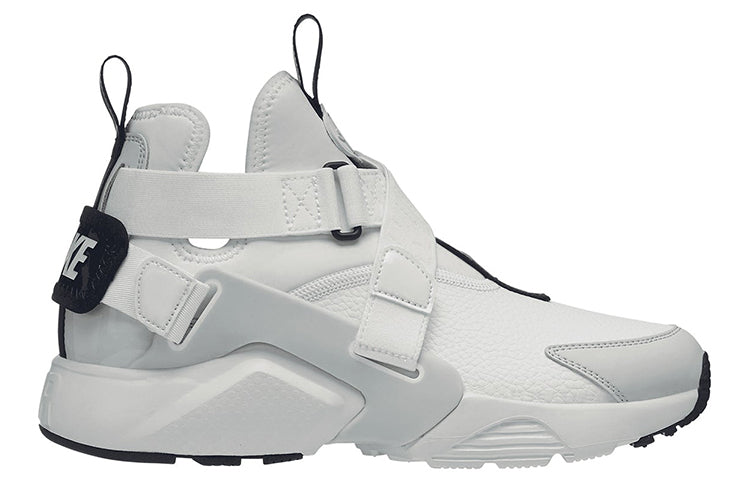 (WMNS) Nike Huarache City Utility Low-Top Gray/White AQ0085-100