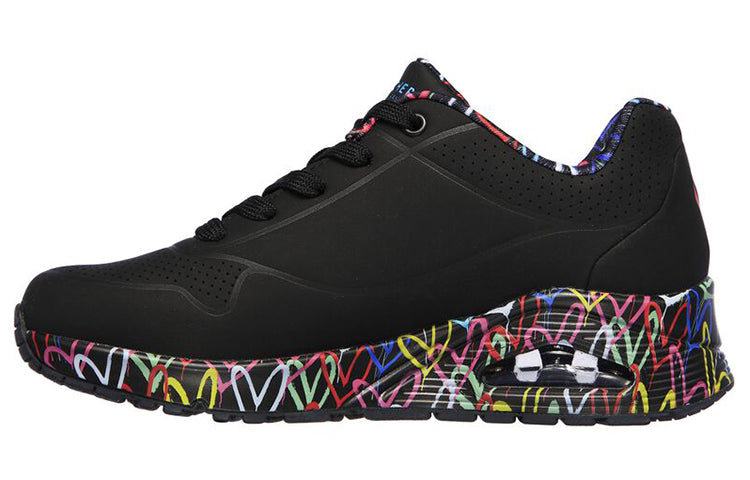 (WMNS) James Goldcrown x Skechers Uno Low-Top Running Shoes Black 155506-BBK
