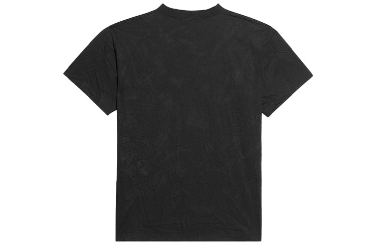 Balenciaga Printing Logo Short Sleeve 'Black' 612965TJVI32771