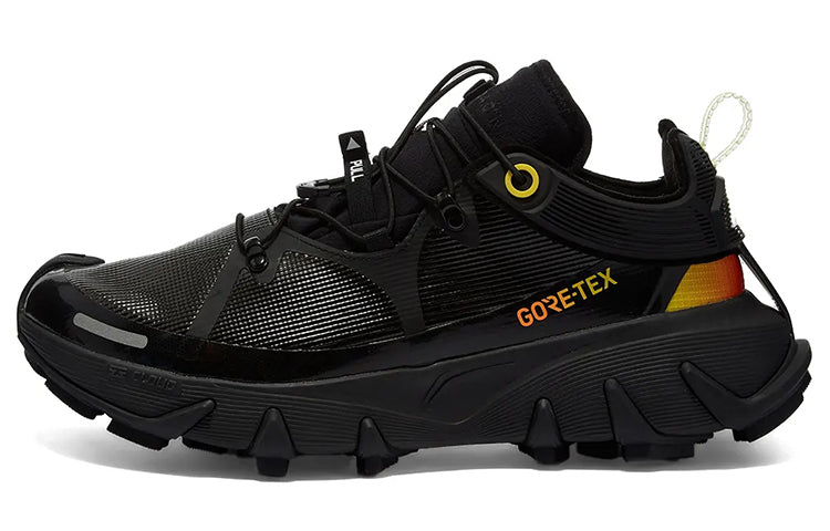 (WMNS) Li-Ning WuXing 1 GTX Paris Fashion Week 'Black Yellow' AGBQ106-1