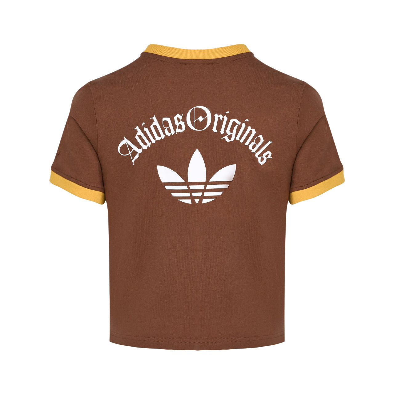 (WMNS) adidas T-Shirt Asia Sizing 'Brown' KT3061