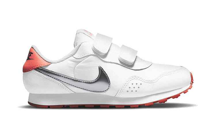 (PS) Nike MD Valiant White Metallic Silver 'White Orange' CN8559-101