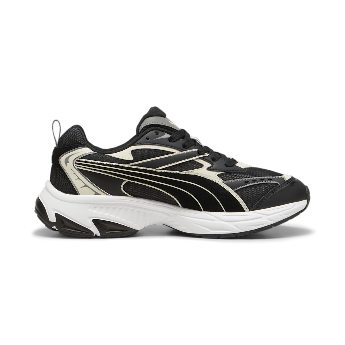 PUMA Morphic Retro 'Black Alpine Snow' 395920-03