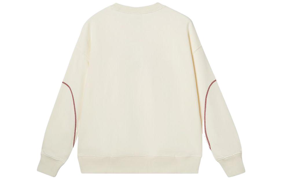 (WMNS) New Balance Athletics LNY French Terry Crewneck Asia Sizing 'Beige' AWT31570-CIC