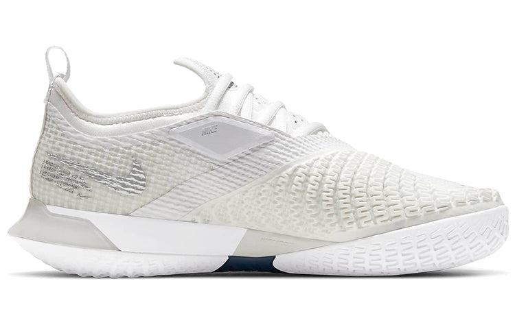 (WMNS) Nike Court React Vapor NXT 'White Metallic Silver' CV0742-100