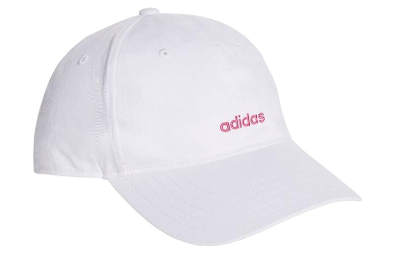 adidas Fashion Solid Color Alphabet Cap Unisex White H32241
