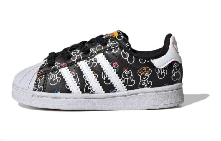 (TD) adidas Originals x James Jarvis Superstar 'Black White Yellow' IG0222