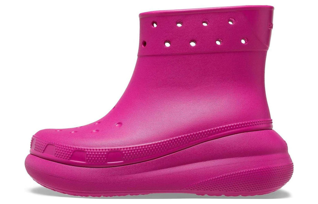(WMNS) Crocs Classic Crush Boots 'Fuchsia Fun' 207946-6SV