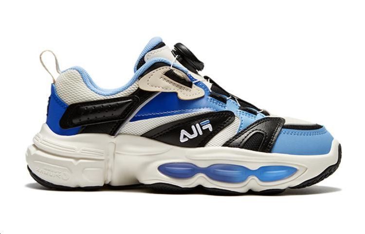 (GS) حذاء الجري الكلاسيكي FILA "أبيض وأزرق وأسود" K15B341119FLA