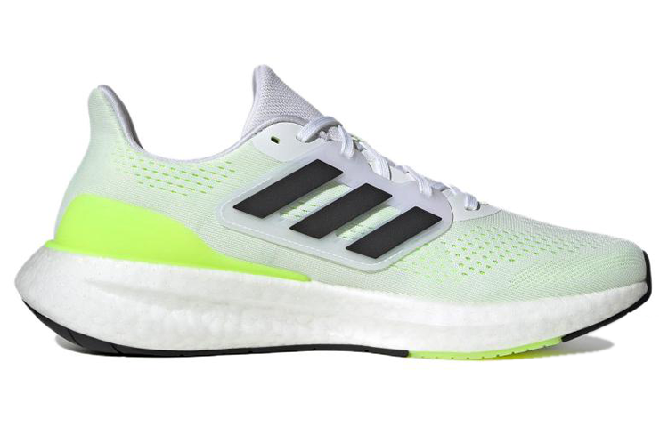 adidas PureBoost 23 Shoes 'Cloud White Black Lucid Lemon' IF2379