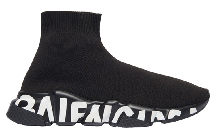 (WMNS) Balenciaga Speed Trainer 'Black White' 605942W05GE1006