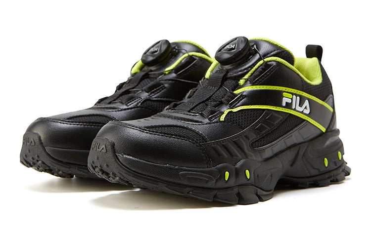 (GS) FILA Sportswear Basketball Sneakers 'Black Green' K15B042501FBG
