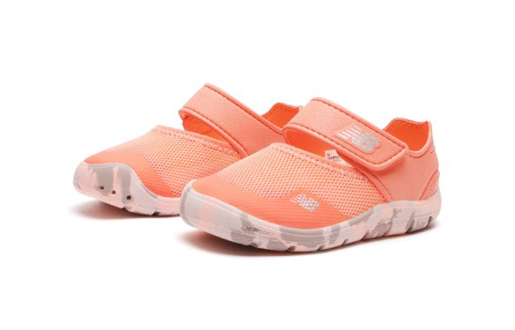 (TD) New Balance 208 Series Velcro Flat Heel Sports Td Pink Orange Sandals 'Pink Gray' IO208PK2