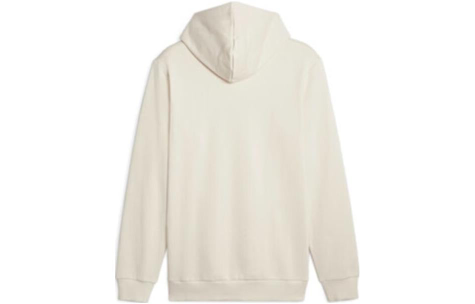 PUMA Luxe Crew Embroidered Logo Sports hoodie 'Beige' 680141-87