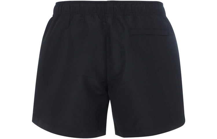 Men's Off-White SS21 Casual Logo Black Shorts OMFA003S21FAB0011001