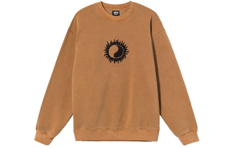 Stussy x Our Legacy Unisex Printing Sweatshirt Brown STUSSY-SS21-477