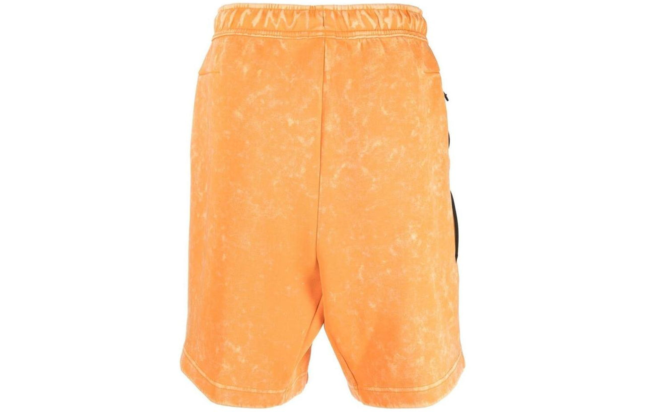 Nike Tech Fleece Wash Shorts Orange DM6519-886