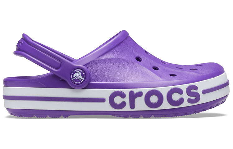 Crocs Bayaband Clog Wear-Resistant Cozy Beach Sports Unisex Purple Sandals 205089-520