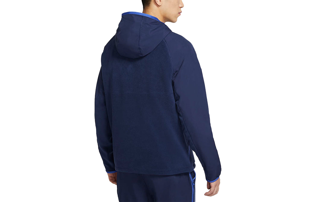 Nike Solid Color Pullover Fleece Navy Blue Dark CU4364-410