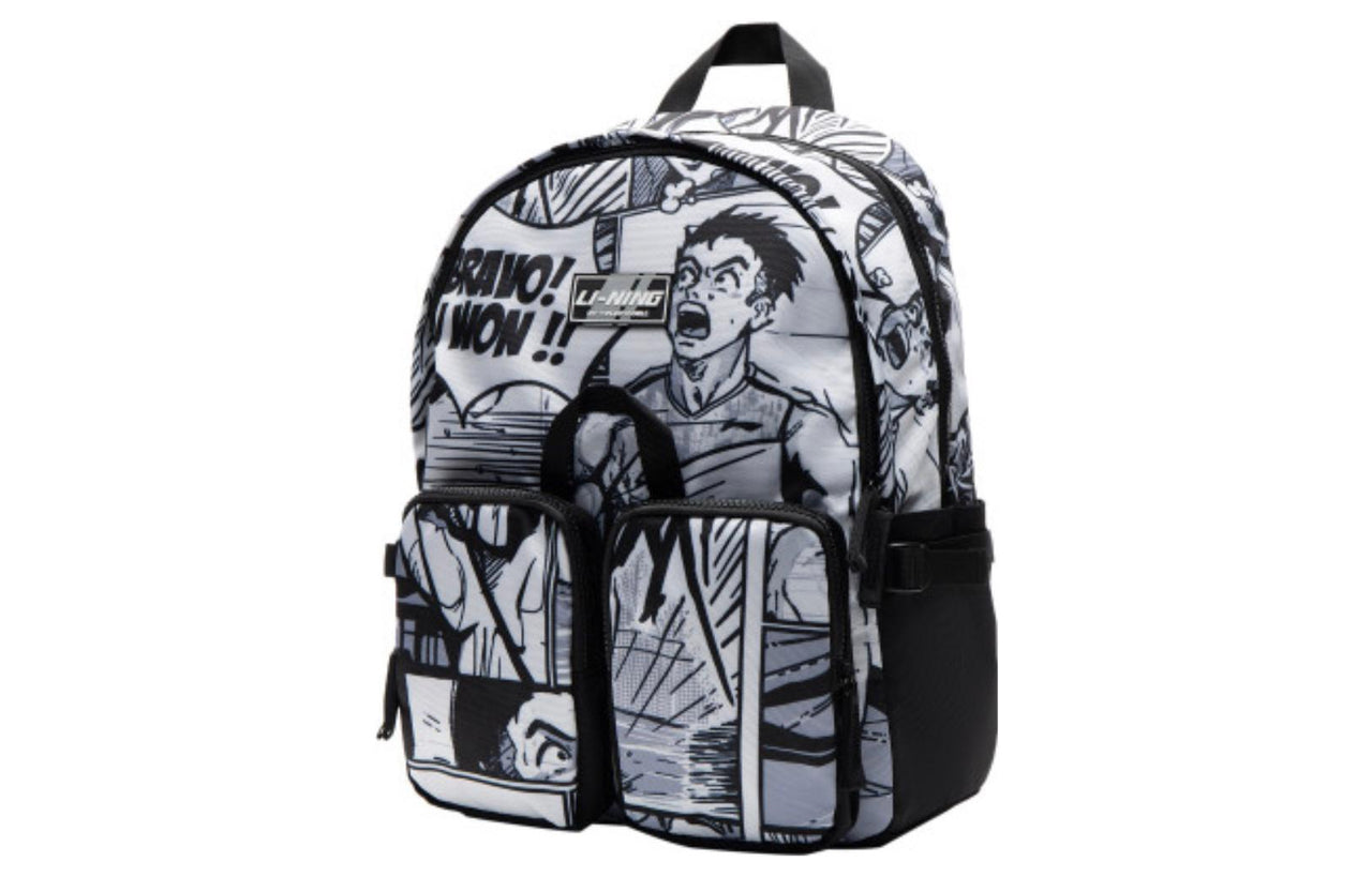 Li-Ning Comic Graphic Backpack 'Black' ABSS253-1
