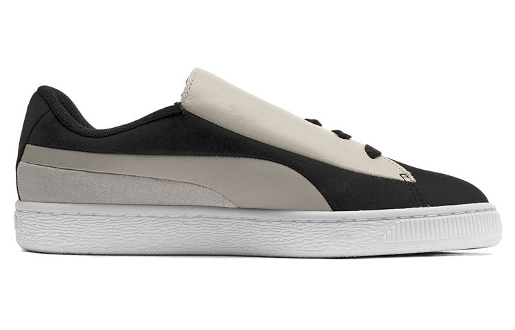 (WMNS) PUMA Basket Crush Paris Sneakers Black/Grey 369598-03