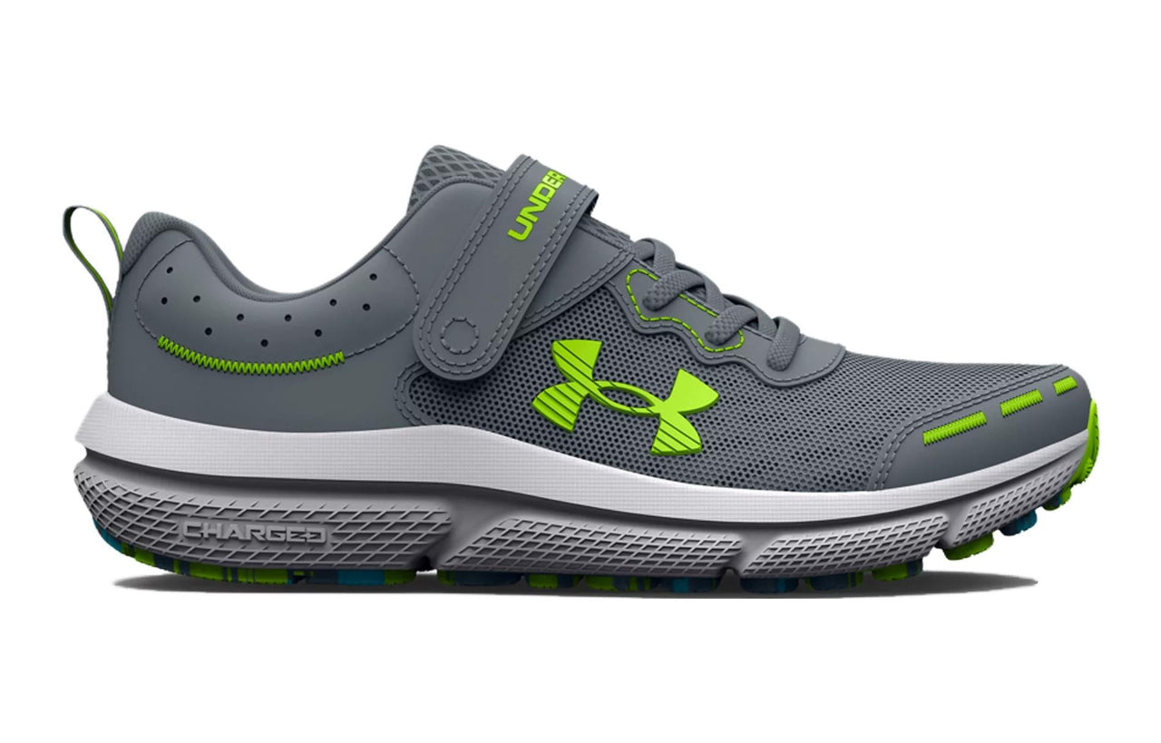 (TD) Under Armour Assert 10 AC 'Gravel Lime Surge' 3026184-102