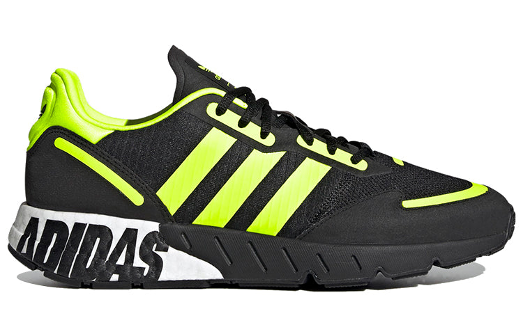 adidas ZX 1K Boost 'Bold Logo Graphic - Black Solar Yellow' FY3632