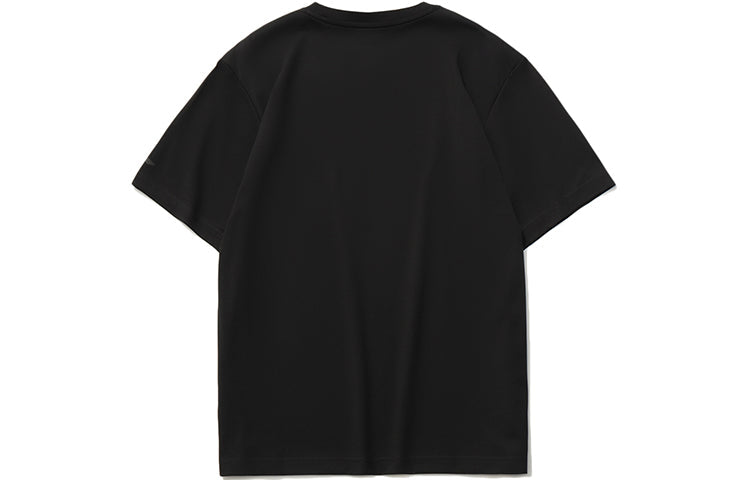 Li-Ning Big Logo Graphic T-shirt 'Black' AHSR340-12