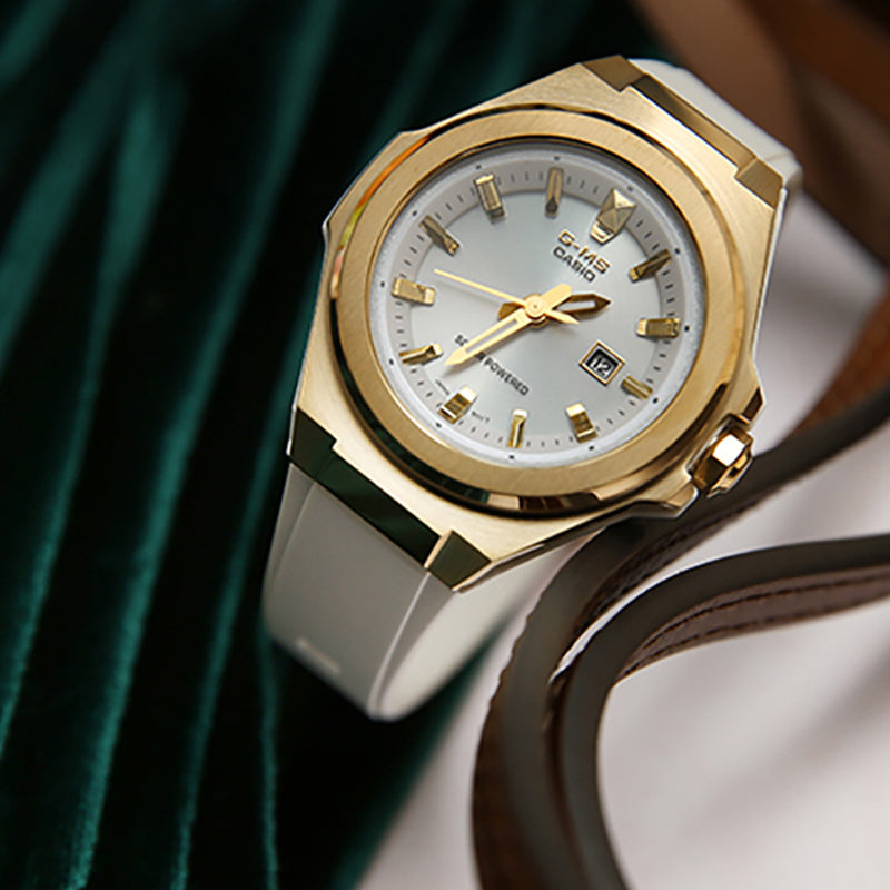 CASIO Baby-G 'White Gold' MSG-S500G-7APR