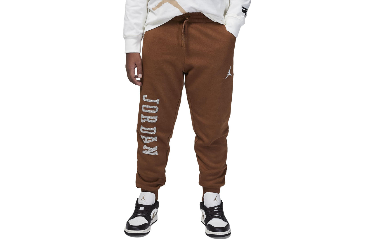 (GS) Air Jordan MJ Essentials Member Sweatpants 'Light British Tan' 95C723-X4A