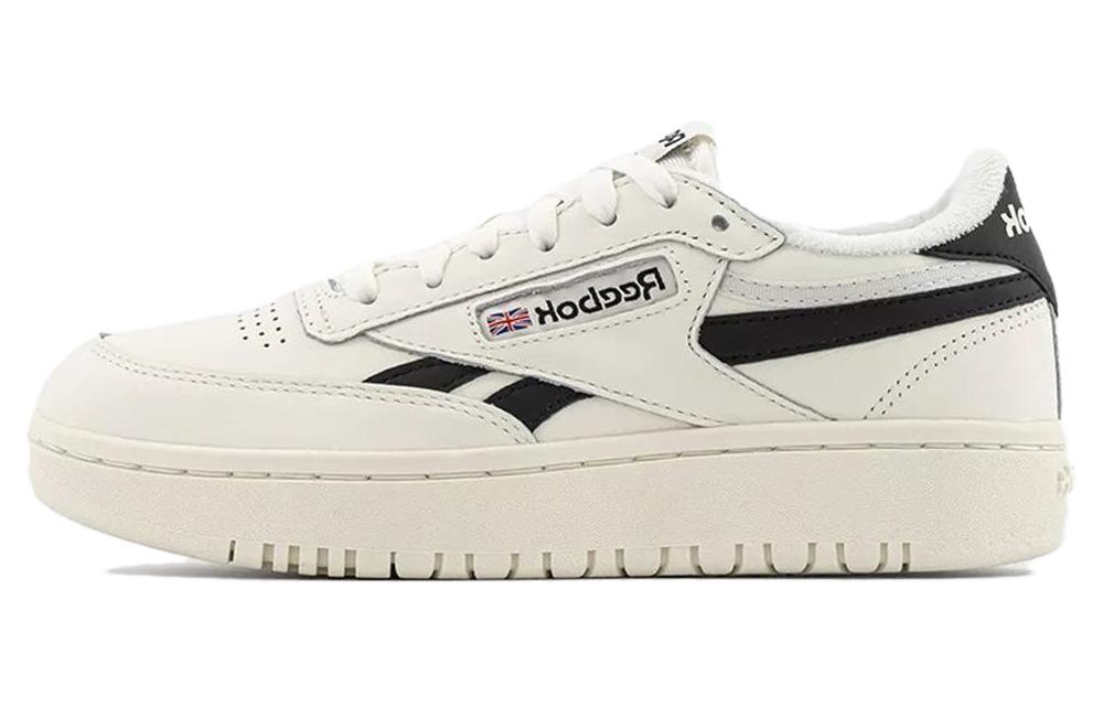 (WMNS) Reebok Club C Double 'Chalk Black' 100010773