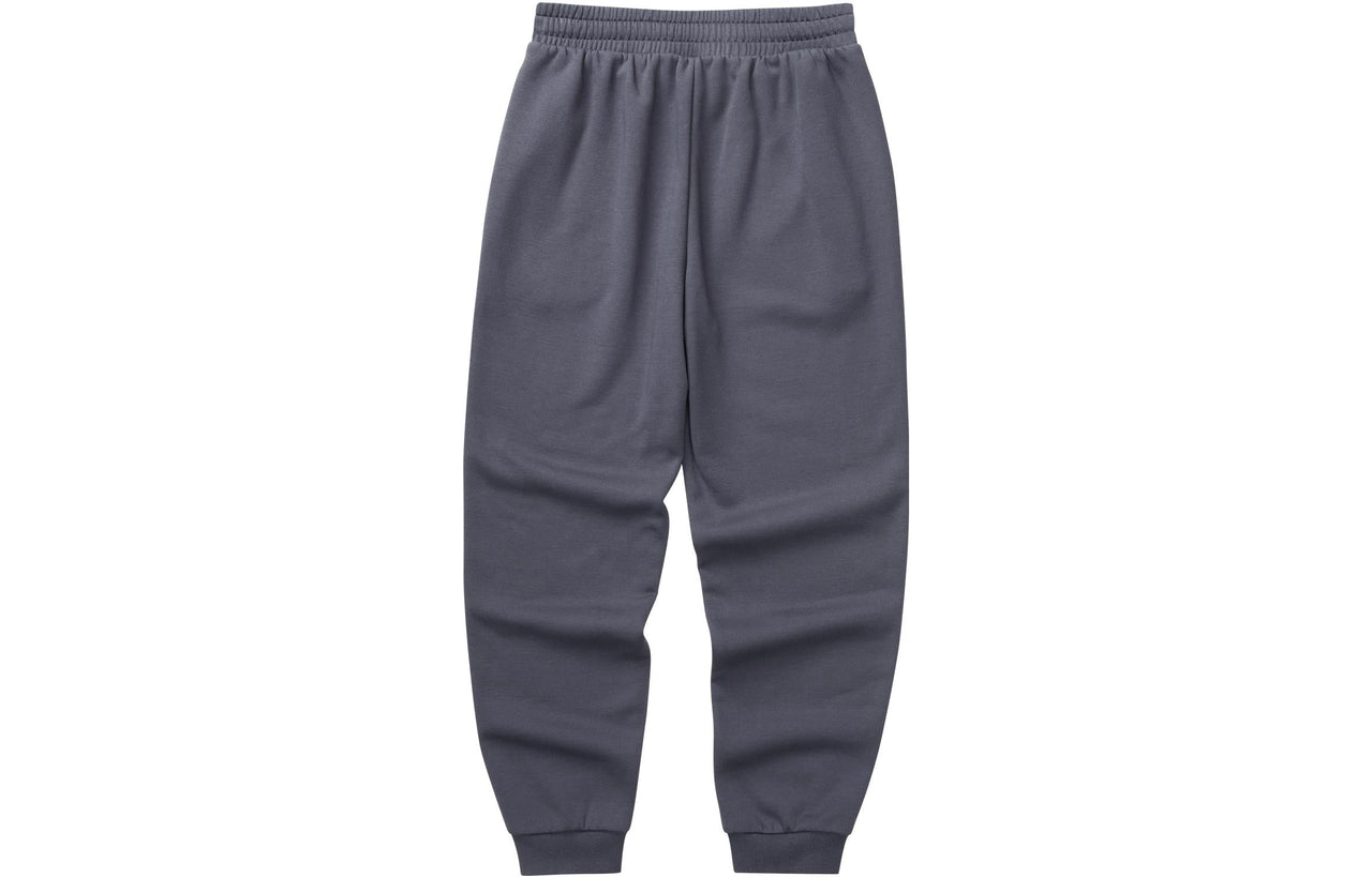 (WMNS) Skechers Colorful Casual Series Drawstring Knit Pants 'Grey' L322W059-026R
