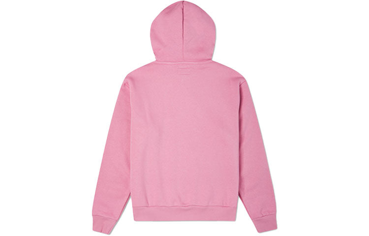 (WMNS) Converse Heritage Animal Print Pullover Hoodie 'Magic Flamingo' 10023078-A01