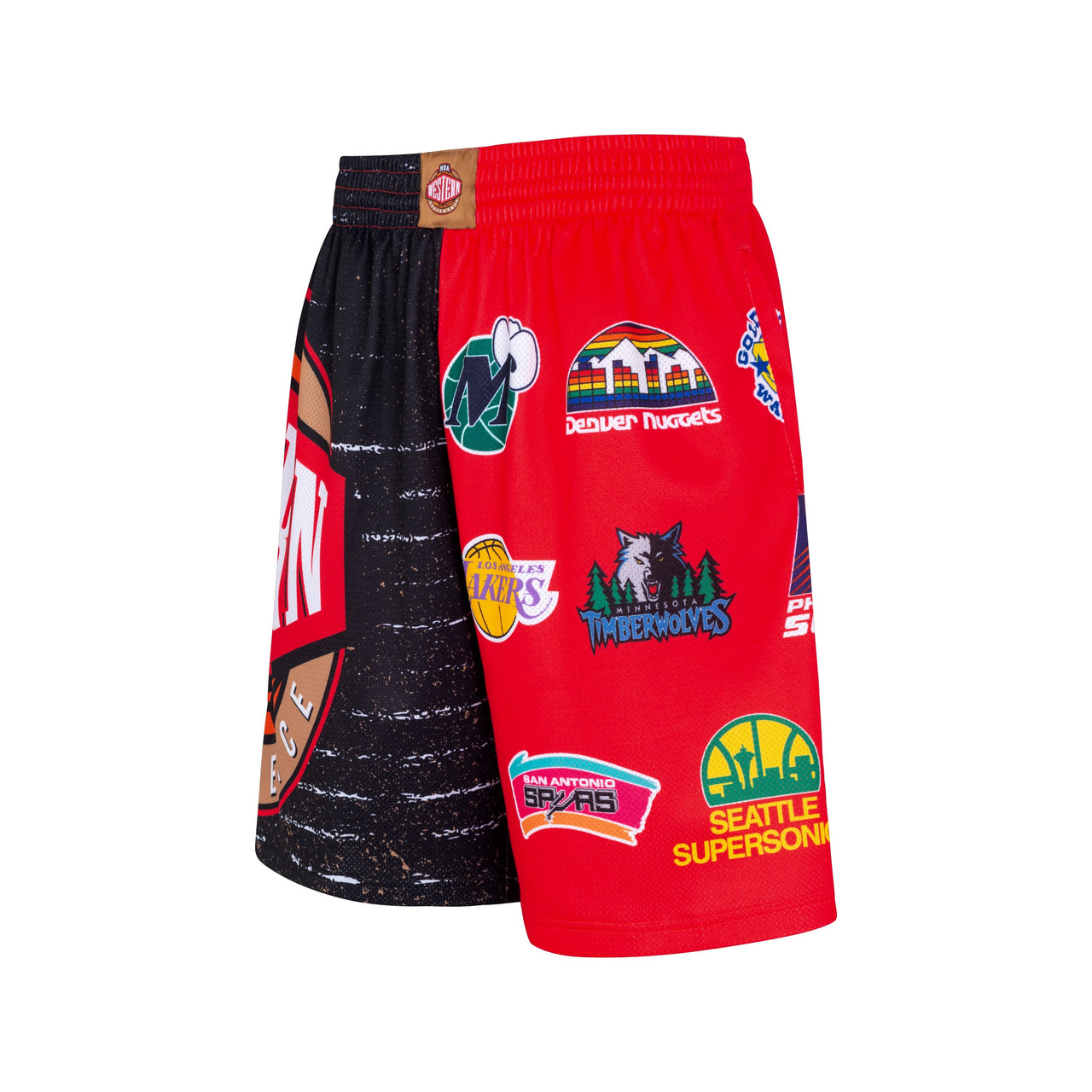 Mitchell & Ness x NBA Jumbotron 3.0 Shorts 'All-Star West' PSHR4984-ASWYYPPPMTWH
