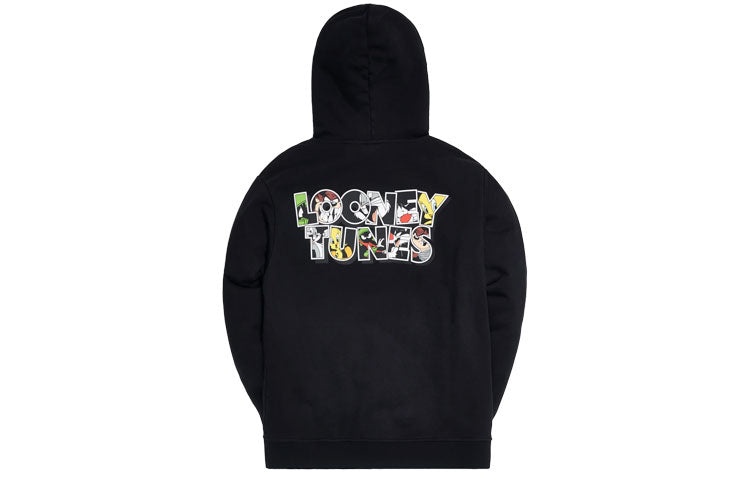KITH x Looney Tunes Crossover Cartoon Printing Long Sleeves Unisex Black KH2498-100