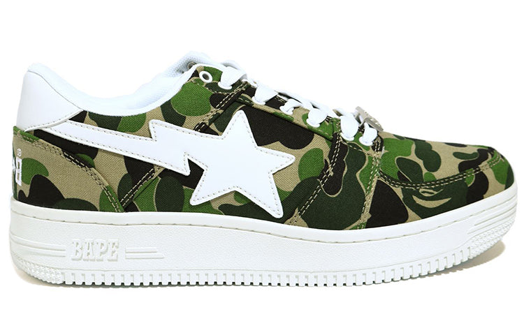 A BATHING APE Bape Abc Camo Sta Low 1G30-191-011-GREEN