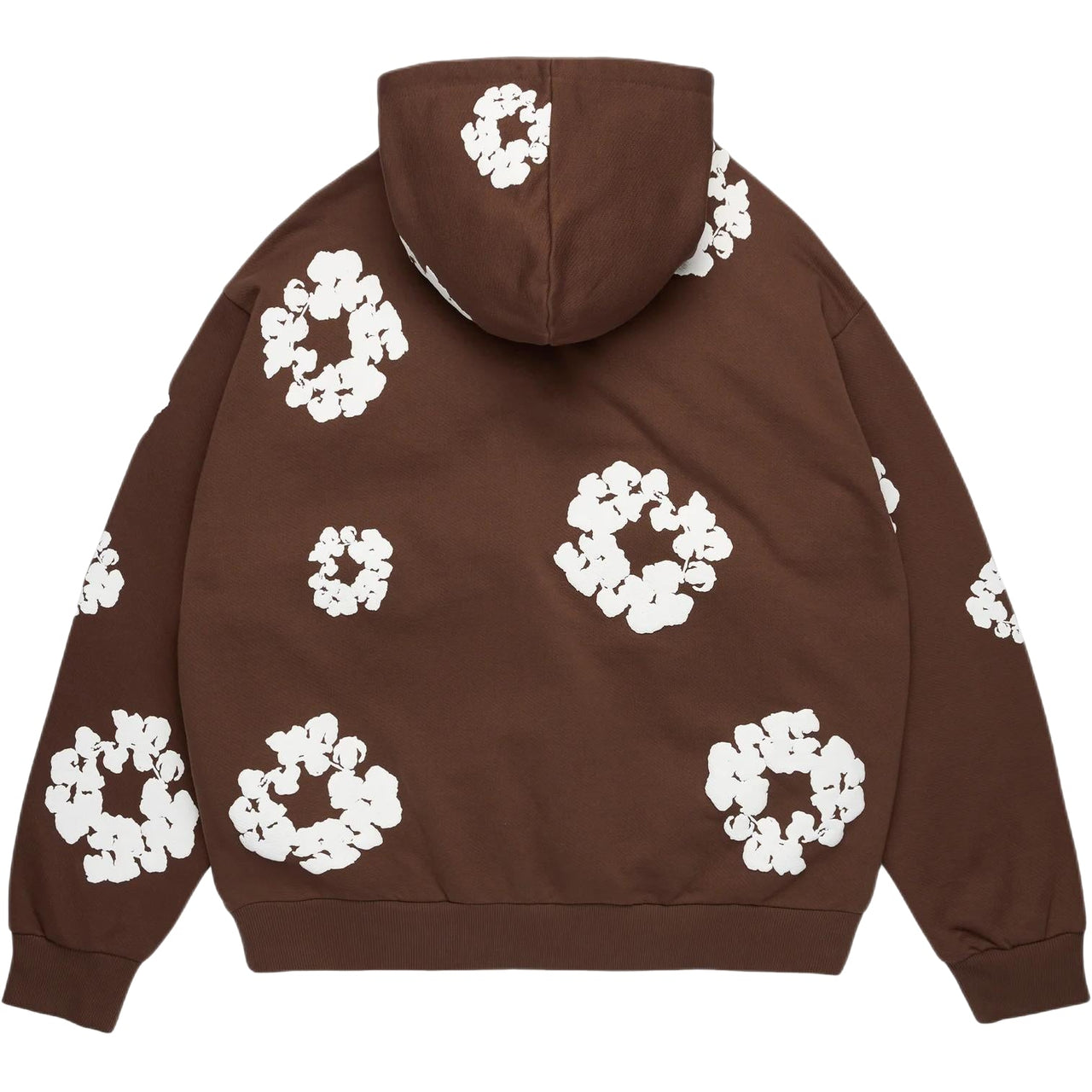 Denim Tears Cotton Wreath Zip Hoodie 'Dark Brown' SS26TZH11413062