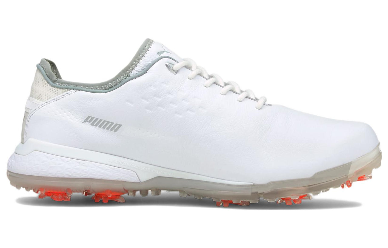 PUMA Fusion Pro Adapt Delta Wear-resistant Non-Slip Golf Shoe White 193849-01