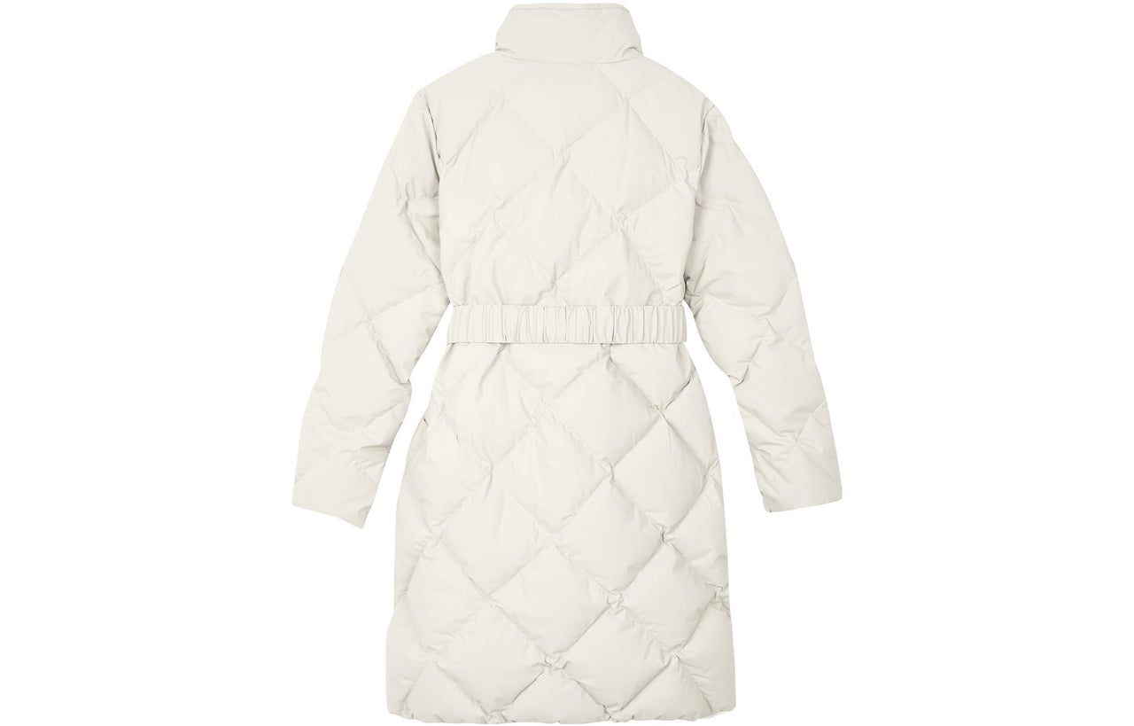 (WMNS) Skechers Bob's Series Long Sleeve Down Jacket 'White' L423W060-0074
