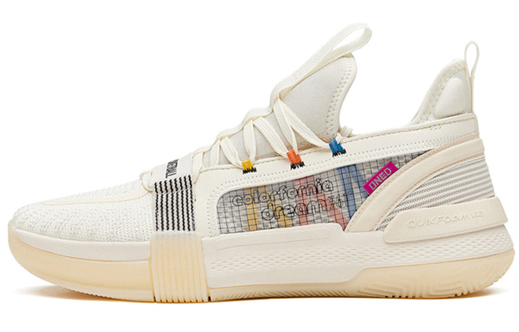 361 Degrees x Qu!k Foam Lite Running Shoes 'White' 572121111-3