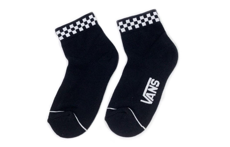 Vans Peek-A-Check Crew Socks 'Black White' VN0A3Z92BLK