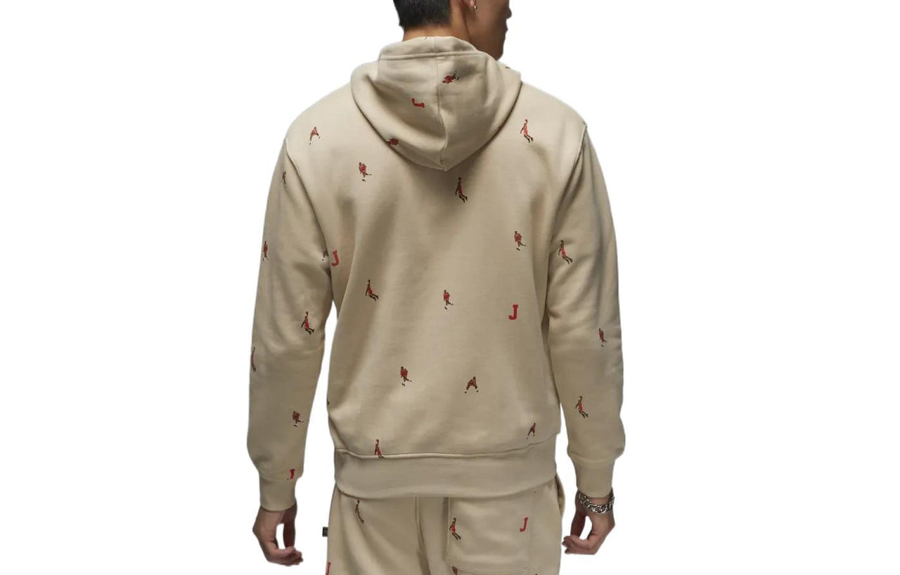 Air Jordan Holiday Jumpman Fleece Pullover Hoodie 'Tan' DV9393-206