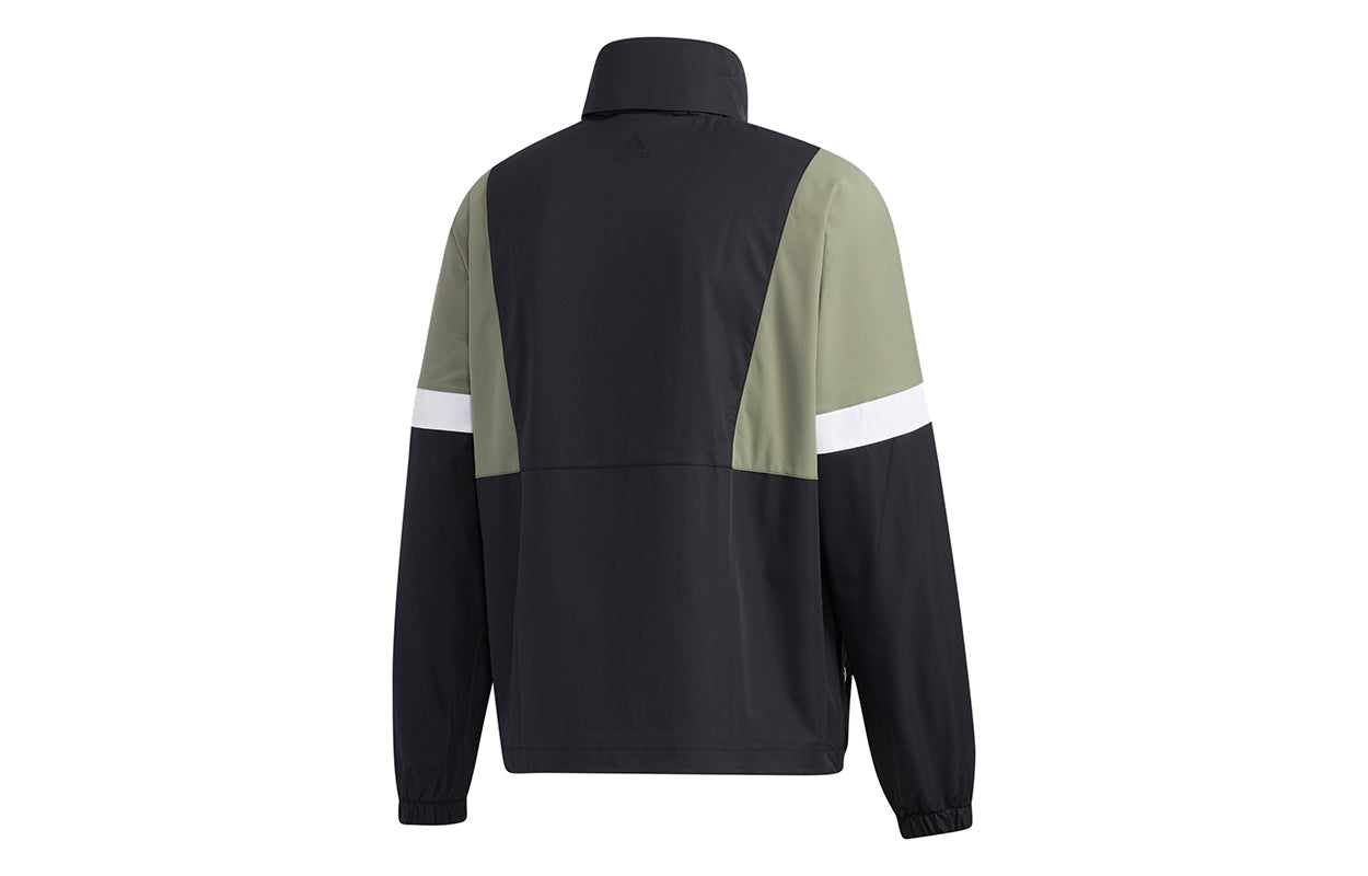 Men's adidas CB Woven Jacket Colorblock Black GP6403