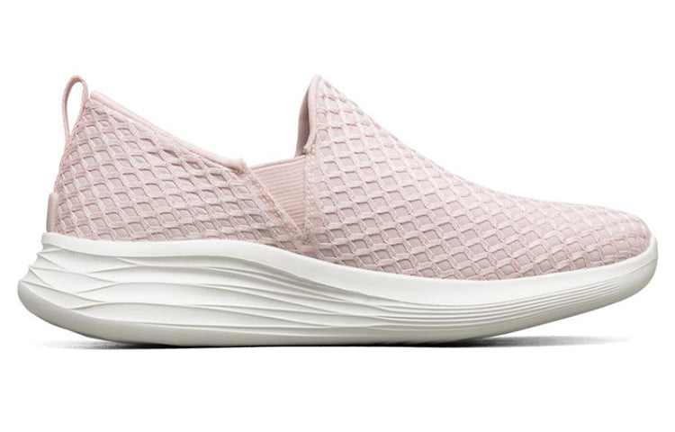 (WMNS) Skechers You Wave Running Shoes Pink/White 132000-LTPK
