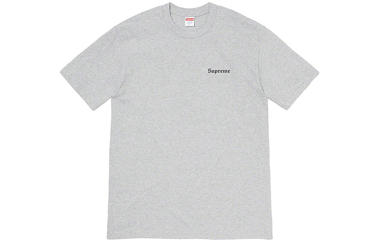 Supreme FW19 Week 12 x Martin Wong Big Heat Heather Grey Tee SUP-FW19-10670