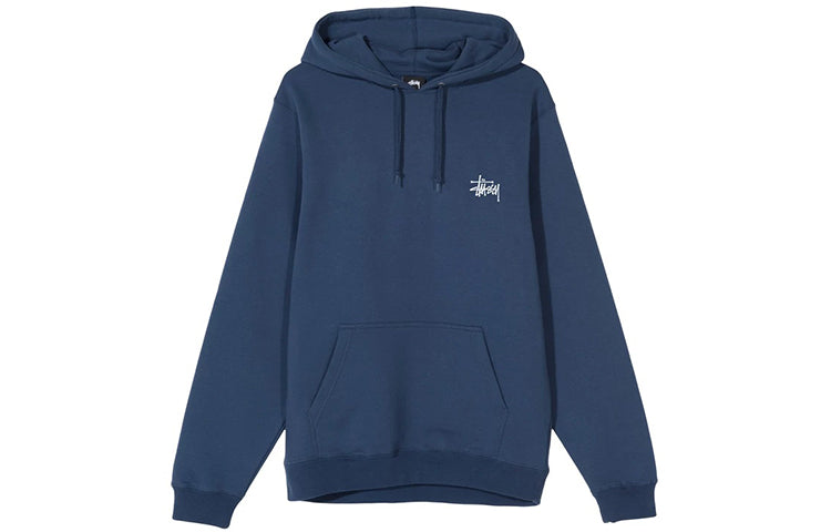Men's Stussy Emperor Back Large logo Navy Blue 1924464NAVY